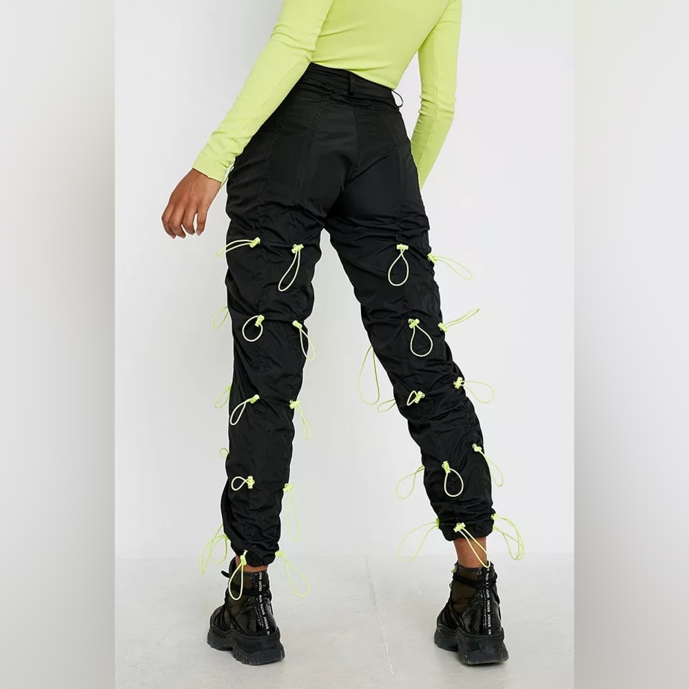 TOGGLE TECH TROUSERS - JADED LONDON SIZE 2